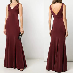 Marchesa Notte Bridesmaids Prom Forli V-neck Bridesmaid Gown Size 12